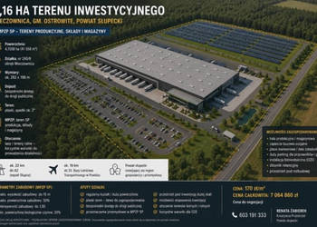 4,16 HA TERENU INWESTYCYJNEGO MIECZOWNICA