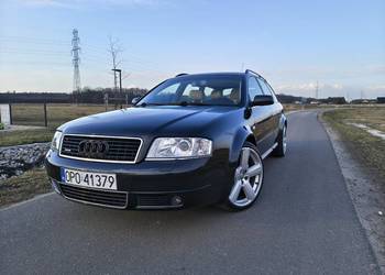 AUDI A6 4.2 V8 '02 2xPDC, hak, pamięci grzane, dwa komplety kół, Opolskie