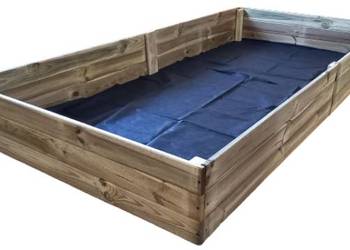Warzywniak drewniany impregnowany ciśnieniowo 240x120x27