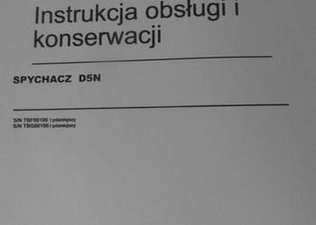 dtr instrukcja obsługi spychacz d5n i inne_