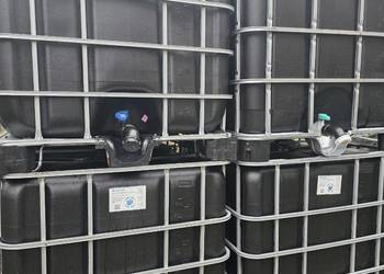 IBC,Zbiornik,Pojemnik ,Mauzer1000 ,DPPL MAUSER, SCHUTZ , Czarny, Biały