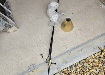 Lampa Aromas Crane (złoty klosz)