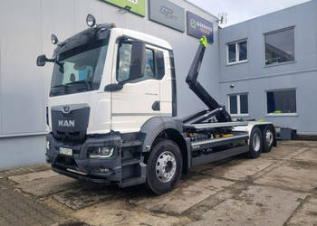 śmieciarki Man TGS 26.360 MAN TGS 26.360, urządzenie hakowe Janco/GP Lift