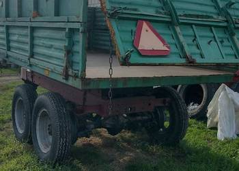 Przyczepa rolnicza wywrotka tandem 8t