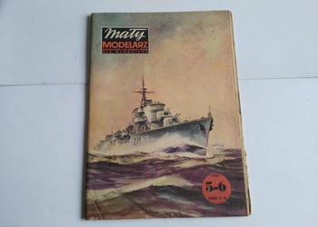 Mały Modelarz nr 5-6/1981, Niszczyciel ORP Błyskawica