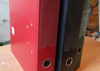 Segregator biurowy z okuciem A4/75mm - komplet 5 sztuk