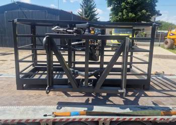 Kosz transportowy roboczy pod JCB  skrętny hydrauliczny