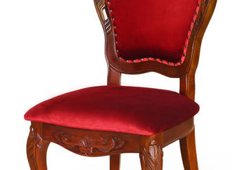 Nowe stylowe krzesło krzesła rzeźbione ludwikowskie 78380