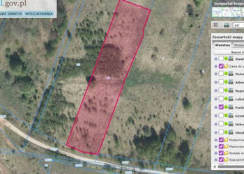 Duża Działka 3988m2 Kielce, ul.Dobromyśl , prostokąt 30mx137m