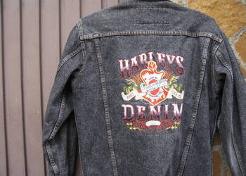 Kurtka dżinsowa Harley Davidson.