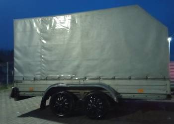 Rydwan lekka przyczepka lekka dwuosiowa  dmc 750 kg   bagażowa towarowa