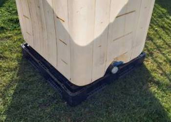 Pojemnik kompostownik zbiornik beczka na produkty rolne