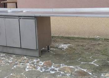 Komplet mebli gastronomicznych zlew i stół 615x70x95