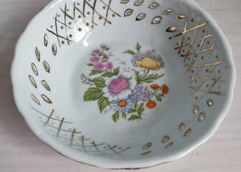 Porcelanowy ażurowy półmisek talerzyk miseczka