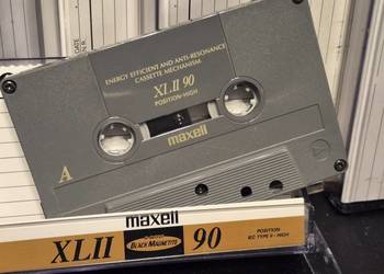 B1 - 10 szt. Kaseta magnetofonowa Maxell XL II 90