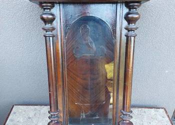 S127 Skrzynia obudowa zegara pieczęć GB Becker szafka kapliczka