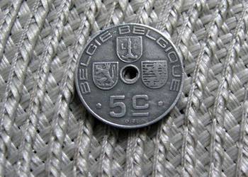 Belgia 5 Centymów 1942r - Cynk