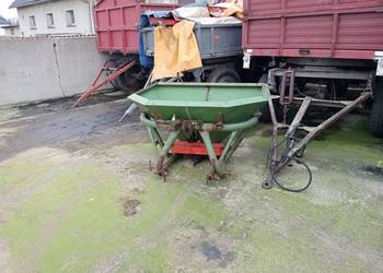 Rozsiewacz nawozu Amazone 600kg + nadstawki 200kg