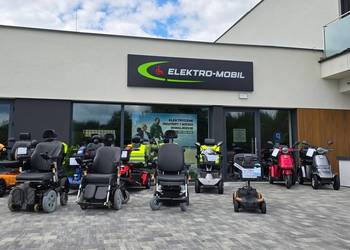 Skuter inwalidzki elektryczny TROPHY 6 z super amortyzacją dla seniora