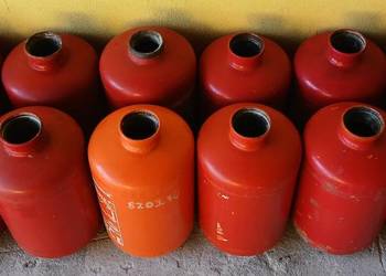 Zbiornik metalowy pusty 6 kg - do przerobienia