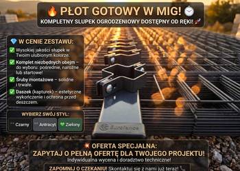Panel 3D 2D furtki bramy panelowe Płot murek Ogrodzenie do PRODUCENTA