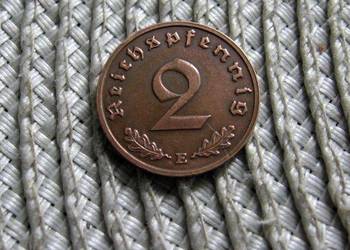 Niemcy 2 Reichspfennig 1939r - E