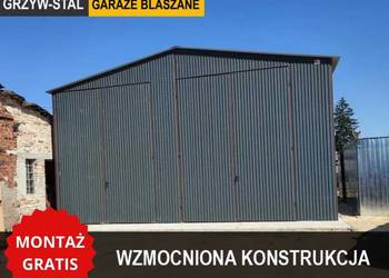 Garaż Blaszany 10x5 /Wiata Garażowa Blaszana – GrzywStal