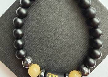 Bransoletka damska z kamieni naturalnych znak zodiaku