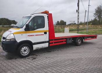 Autolaweta Pomoc Drogowa Laweta najazd aluminium Renault Master