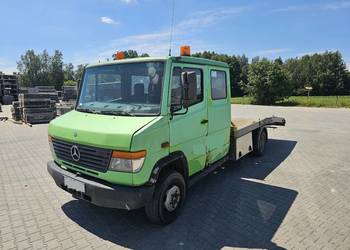 Mercedes bliźniak brygadówka specjalny pomoc drogowa laweta wywrotka