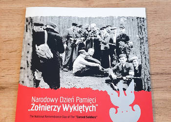 Folder "Narodowy Dzień Pamięci Żołnierzy Wyklętych" znaczek Folder "Narodowy Dzień Pamięci Żołnierzy Wyklętych" znaczek