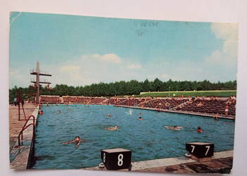 Pocztówka Katowice-Chorzów z końca lat 60-tych PRL + Znaczek Pocztówka Katowice-Chorzów z końca lat 60-tych PRL + Znaczek