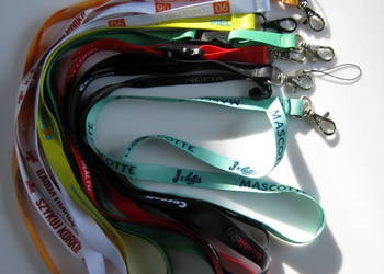 Smycze reklamowe 9 sztuk / różne