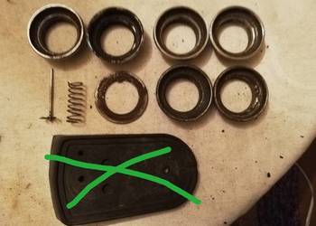 Komar Romet motorynka miska bieżnia sprężynka iglica guma lampy podkładka