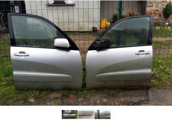 drzwi przód lewe prawe toyota rav4 kompletne 2003