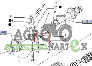 81863917, F0NN7R222AA WAŁEK CNH