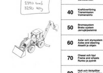 Valmet 7000 katalog części koparko ładowarka