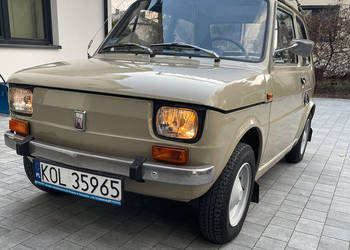 polski fiat 126p - 1977r