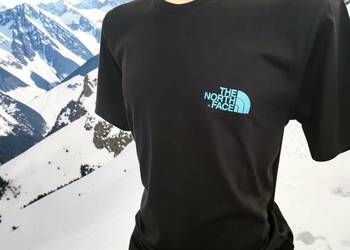 T-shirt bawełniany The North Face, czarny L regular fit