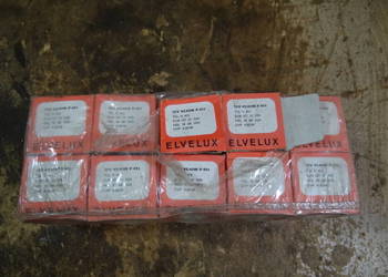 10x żarówki ELVELUX TGL 12v 45/40w org DDR