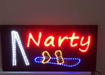 Reklama diodowa LED NARTY 81x40cm
