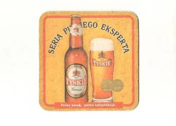 Tyskie - podstawka do piwa. Nr . 30.