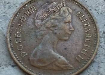 WIELKA BRYTANIA NEW PENNY-1971 r