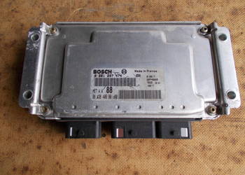 peugeot 307 1.6 16v NFU 0261207474 komputer ME7.4.4 sterownik 9643840680