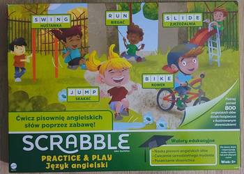 Scrabble Proactice & Play Język angielski Mattel