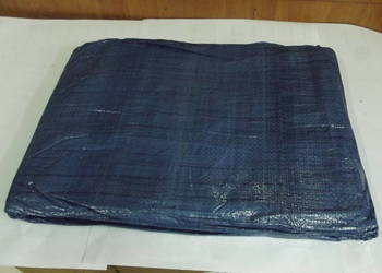 PLANDEKA POLIETYLENOWA 4x 5m METALOWE OKUCIE OCZEK