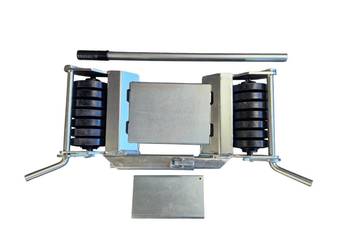 WÓZEK TRANSPORTOWY HOLOWNICZY 3.5T POD KOŁO + DŹWIGNIA ZESTAW PREMIUM