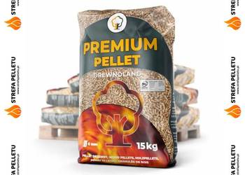 Drewnoland Premium pellet sosnowy 6mm A1 - Głogów Małopolski