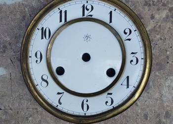 809 Tarcza zegara Junghans 14,5cm 56,5/32 tzw porcelanka arabskie cyfry