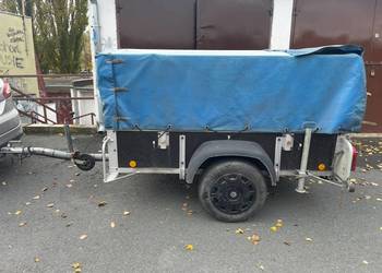 Przyczepka samochodowa 750 kg, plandeka